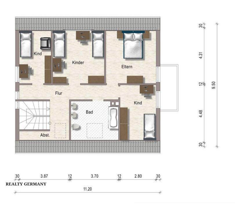 7-комн. дом в Дюссельдорфе, 171 м², фото №6, объявление №105241416