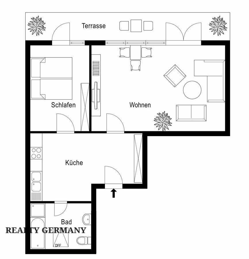 2-комн. квартира в Берлине, 70 м², фото №7, объявление №105179172