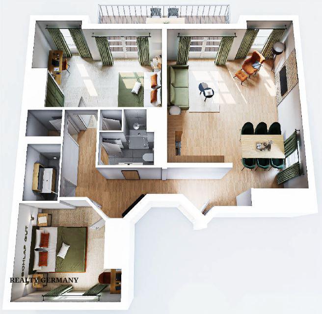 3-комн. квартира в Винтерберг, 93 м², фото №2, объявление №103960038