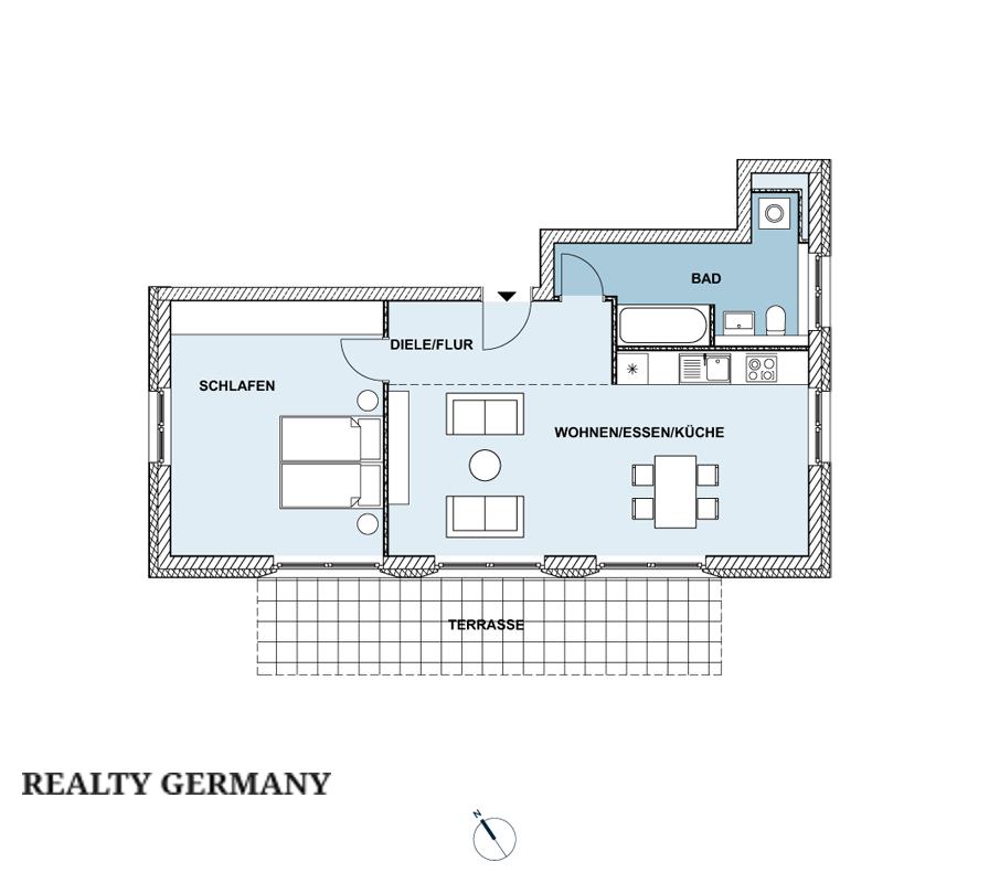 2-комн. квартира в новостройке в Берлине, 87 м², фото №9, объявление №70787094