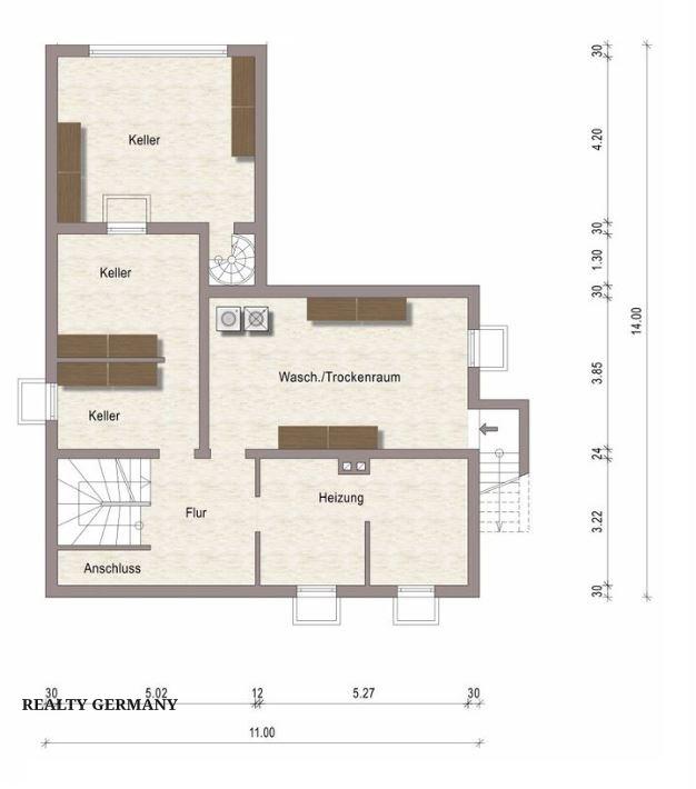 7-комн. дом в Дюссельдорфе, 171 м², фото №7, объявление №105241416