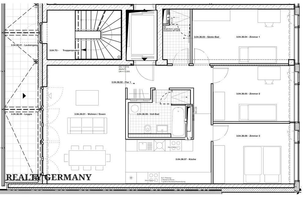 4-комн. квартира в Митте, 108 м², фото №6, объявление №105171318
