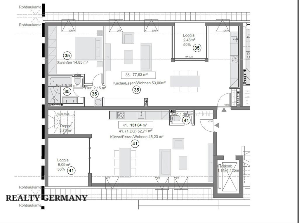 4-комн. квартира в Мюнхене, 116 м², фото №5, объявление №76784484