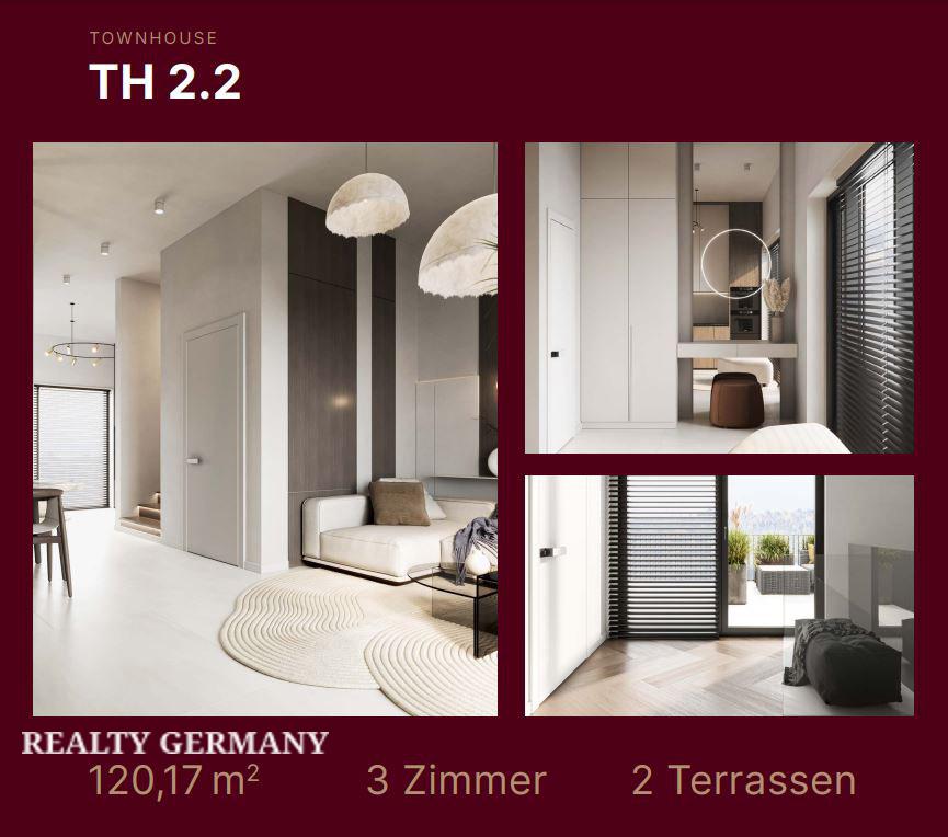 3-комн. таунхаус в Берлине, 120 м², фото №2, объявление №105187614
